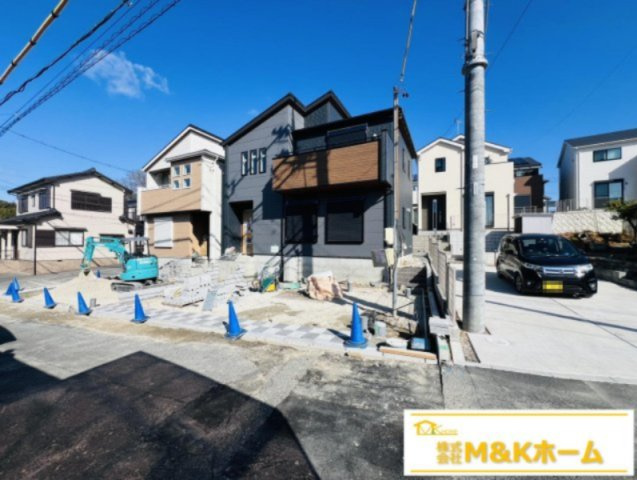 知多市新知字斉宮畑　全2棟　2号棟の外観|Ｒ7.12.24撮影　耐震等級3取得☆