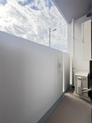 熊本市東区昭和町の賃貸マンションのバルコニー