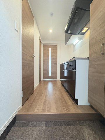 熊本市東区昭和町の賃貸マンションの玄関