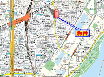 【地図】 | エスティライフ新大阪第2