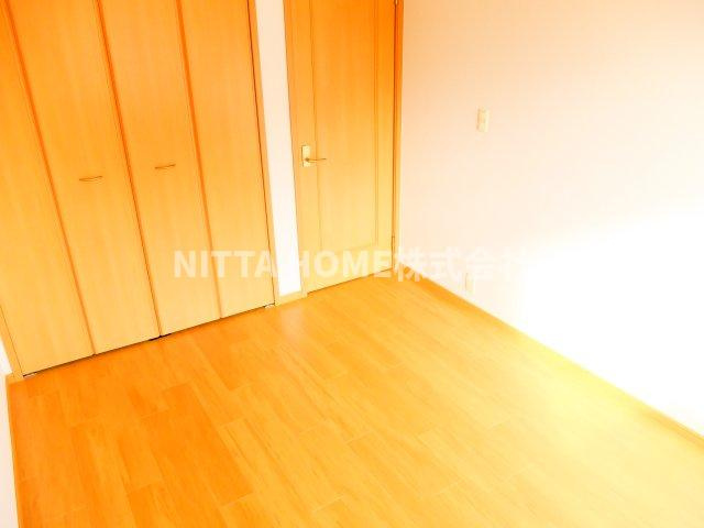 ハーティープレイスＢの寝室|寝室スペースにもぴったり★