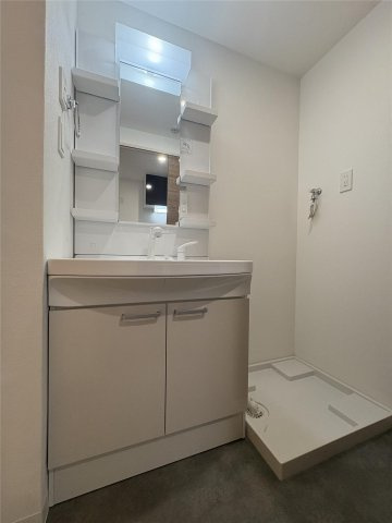 熊本市東区昭和町の賃貸マンションの独立洗面台
