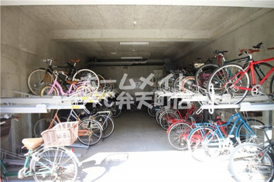 【その他共用部分】 | 富士プラザV | 駐輪場です