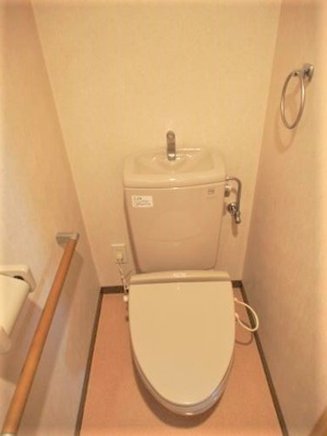 【トイレ】 | 富士プラザV | コンパクトで使いやすいトイレです