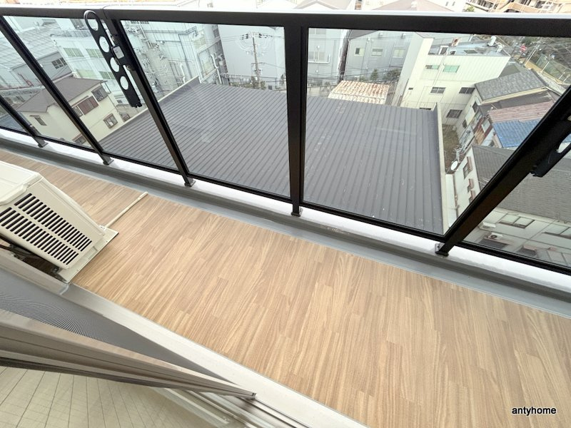 GROOVE豊中レジデンス　仲介手数料無料のバルコニー