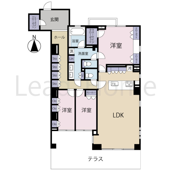 【間取り】 | パークコート南麻布ヒルトップレジデンス