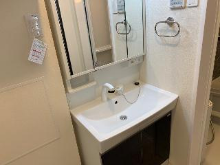 【洗面所】 | （仮）スターテラスⅡ稲岡町1LDK/2LDK | 洗面（イメージ）