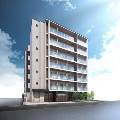 【外観パース】 | ジオエント四条大宮