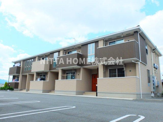 フォンテーヌ柏原Ⅱの外観|柏原駅まで徒歩１０分で利用可能です◎