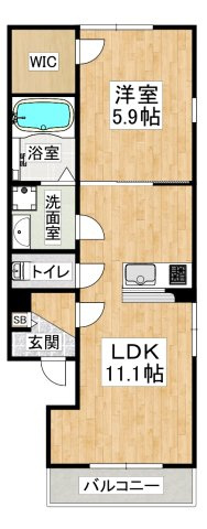 ベイコート東舞子の間取り|※間取りが現況と異なる場合は現況を優先します※