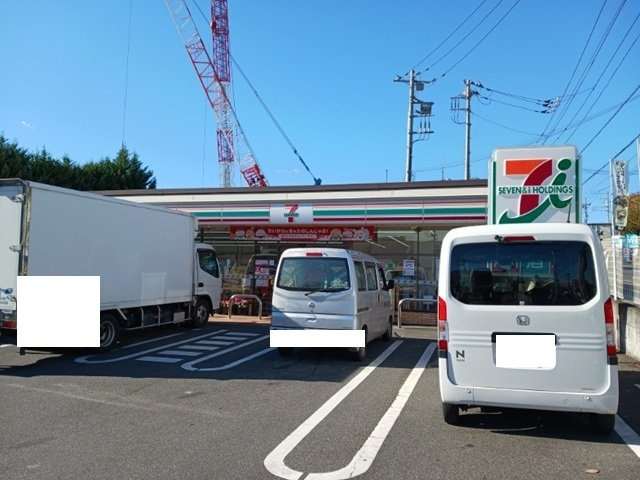 【周辺】 | カルム　シーダ | セブンイレブン犬蔵３丁目店まで450m