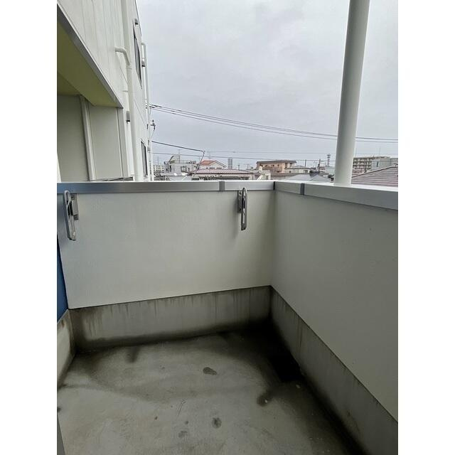 シャイン キューブのバルコニー