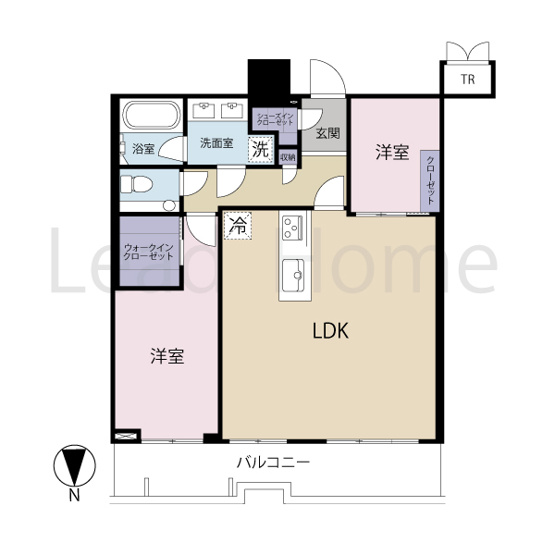 【間取り】 | パークタワーグランスカイ