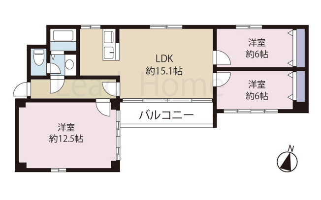【間取り】 | ニューフジマンション