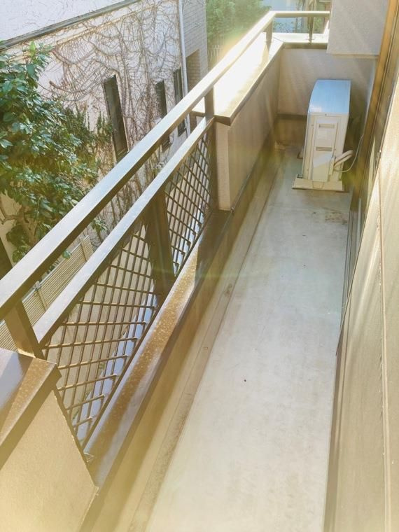 代沢戸建のバルコニー