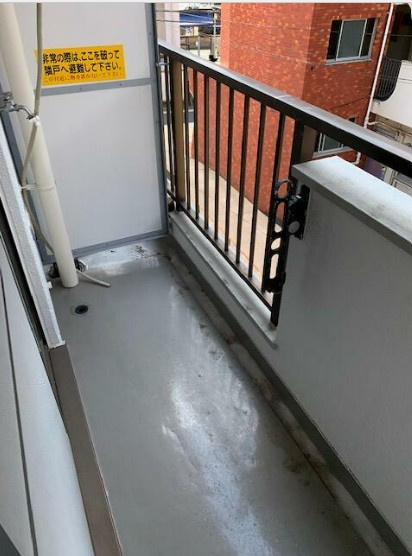 朝霞市西弁財１丁目の賃貸マンションのバルコニー|※別部屋参考写真です
