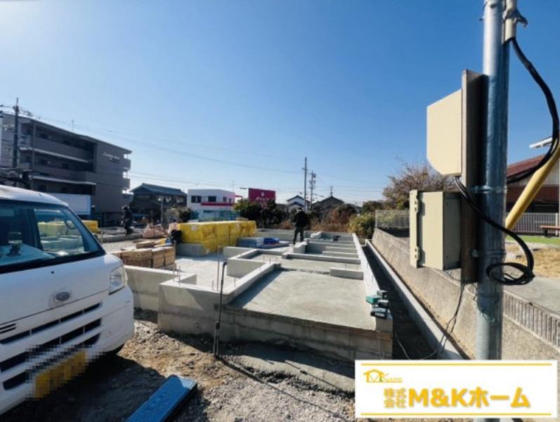 半田市亀崎高根町7丁目　全2棟　1号棟の外観|R8.1.27撮影　耐震等級3取得☆