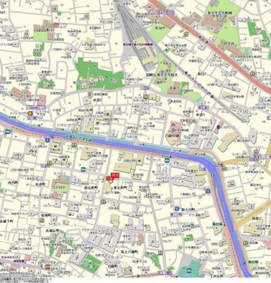 【地図】 | ルーブル神楽坂 |  