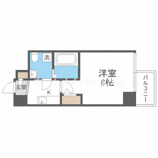 【間取り】 | ザ・パーククロス阿波座