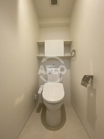 ルアナ北梅田のトイレ|ルアナ北梅田　温水洗浄便座