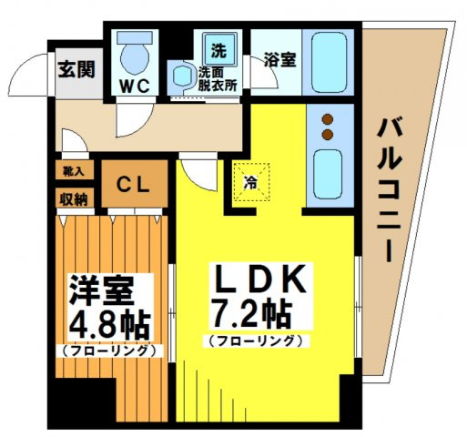 【間取り】 | グランディール初台