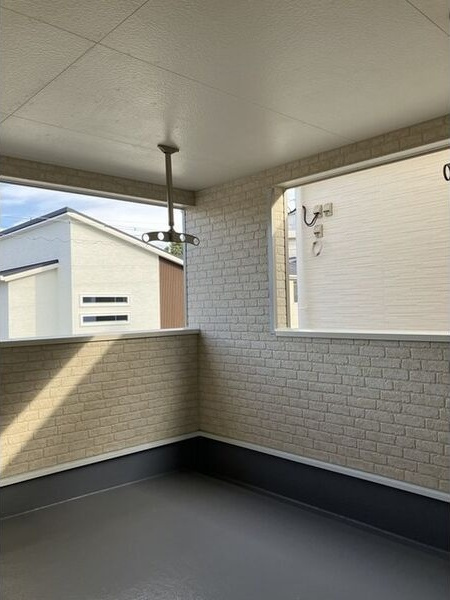 クレイドルガーデン枚方市長尾家具町のバルコニー