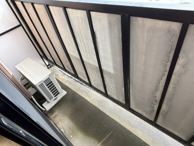 ロイヤルファミール　Cのバルコニー