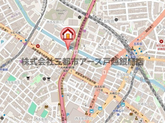 【地図】 | グレイスコート目黒不動前
