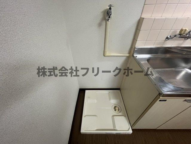 プレステージ三鷹の玄関