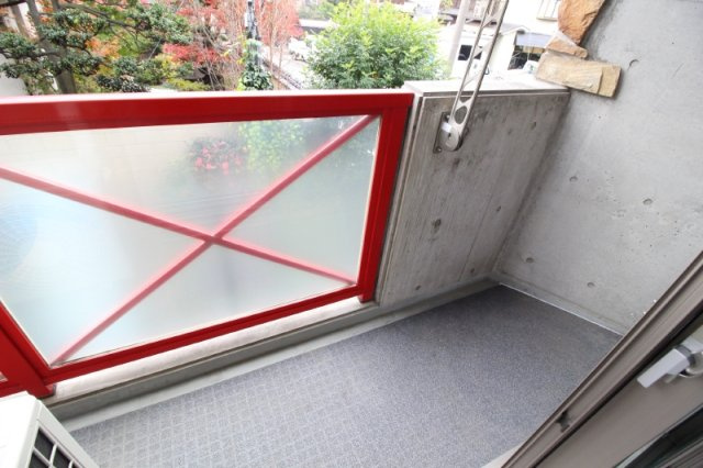 UPR桜木のバルコニー