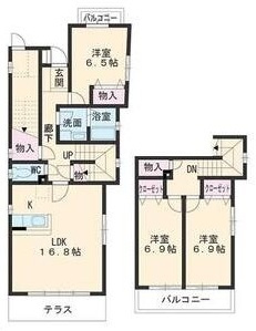 Greenwich Houseの間取り