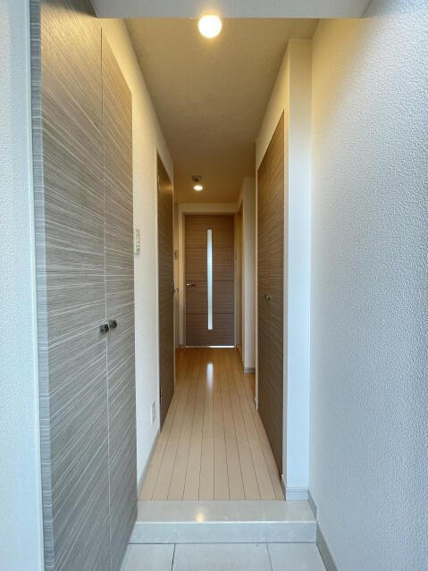 スカイコート両国弐番館の玄関