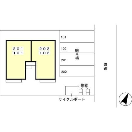 トゥルースタウンの区画図