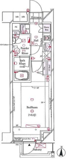【間取り】 | ガリシア菊川エストゥディオ