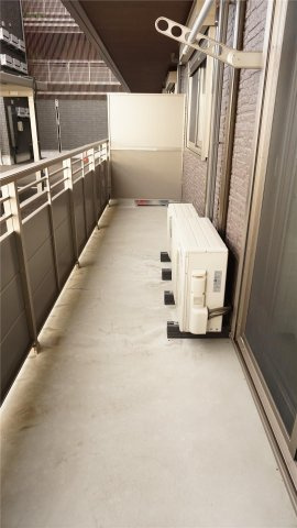 ヒルズレジデンシャルS12のバルコニー