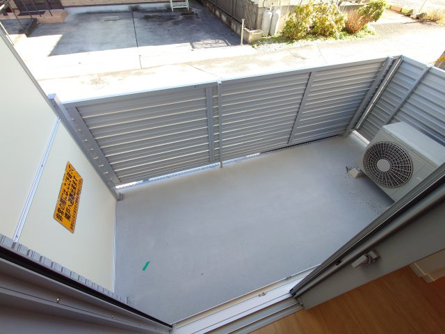 セレーノ西浦和のバルコニー