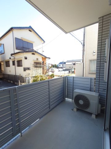セレーノ西浦和のバルコニー