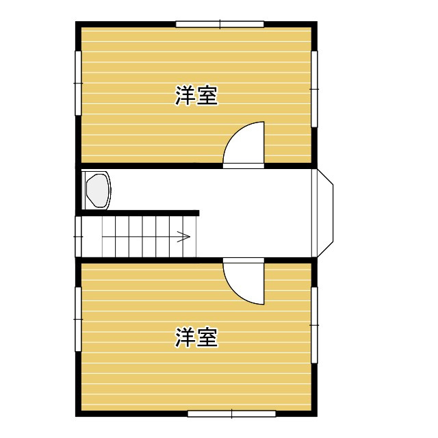 上越市寺町三丁目中古住宅の間取り