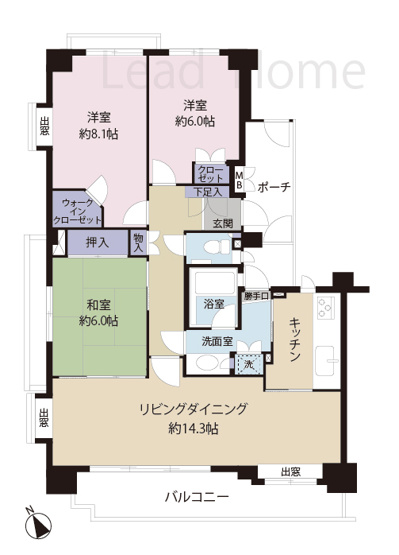 【間取り】 | 田園調布ヒルズ