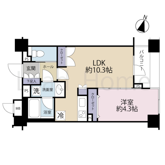 【間取り】 | ダイナシティ三宿