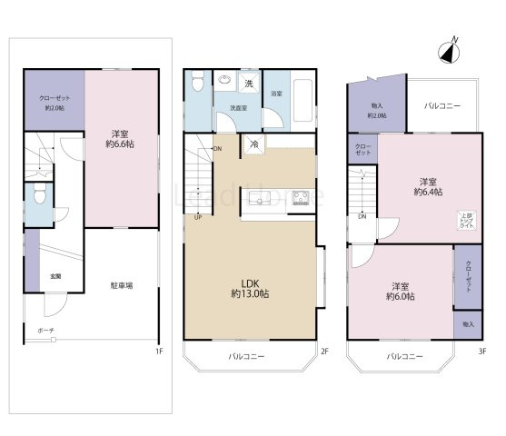 【間取り】 | 世田谷区上馬2丁目