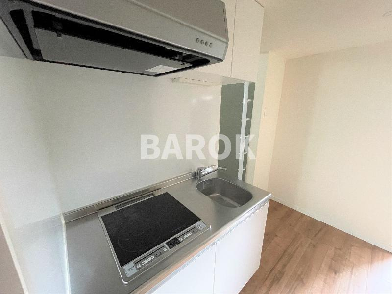 福岡市中央区唐人町２丁目のアパートのキッチン