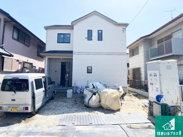 高砂市阿弥陀町魚橋　新築一戸建ての外観|現在の進捗状況です！順調に作業進行中、完成が待ち遠しいです！詳細の間取り等、お気軽にお問い合わせください！