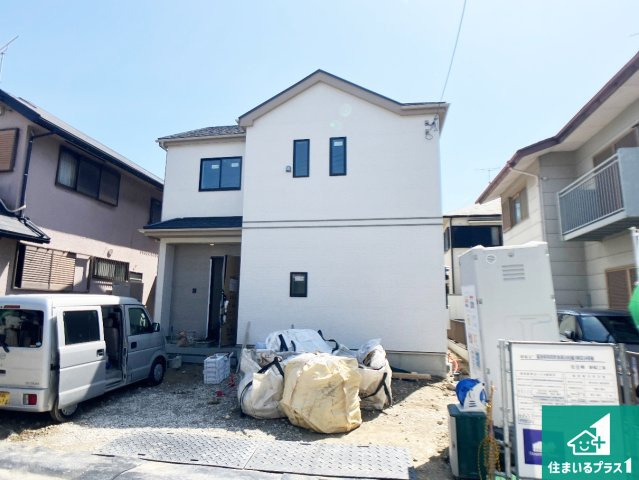 高砂市阿弥陀町魚橋　新築一戸建ての外観|現在の進捗状況です！順調に作業進行中、完成が待ち遠しいです！詳細の間取り等、お気軽にお問い合わせください！