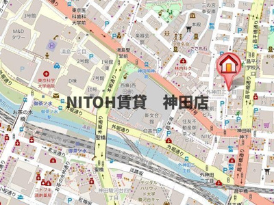 【地図】 | レジディア御茶ノ水Ⅲ