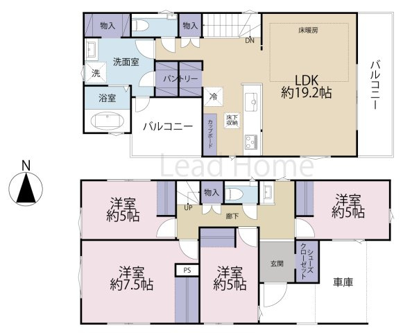 【間取り】 | 世田谷区上馬5丁目