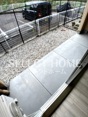 【庭】 | プロニティ杉山Ⅱ | 同型タイプお庭の付いた物件です