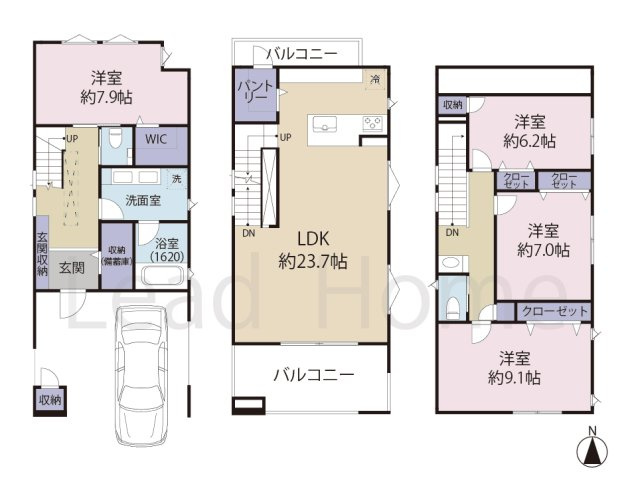 【間取り】 | 世田谷区深沢3丁目