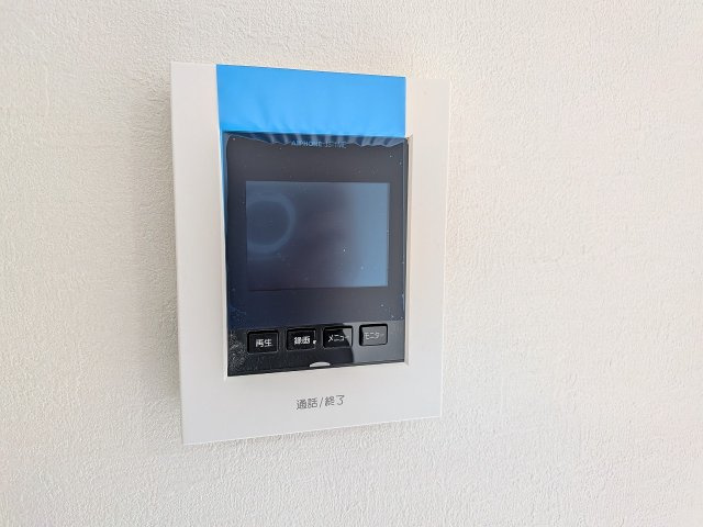 八王子市　富士見町　新築一戸建て　６期のセキュリティ|～TVモニター付インターホン　訪問者の確認に便利です～