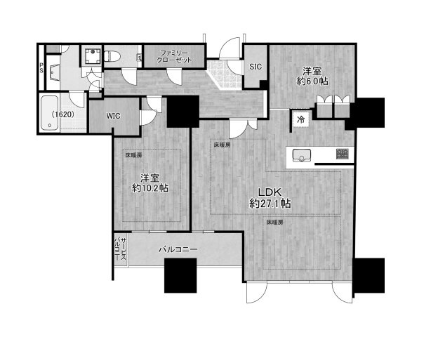 プレミストタワー靭本町（靱本町）